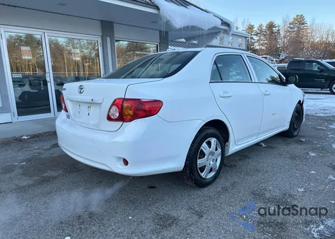 2009 Toyota Corolla z USA, uszkodzony, nr VIN 2T1BU40E59C154500